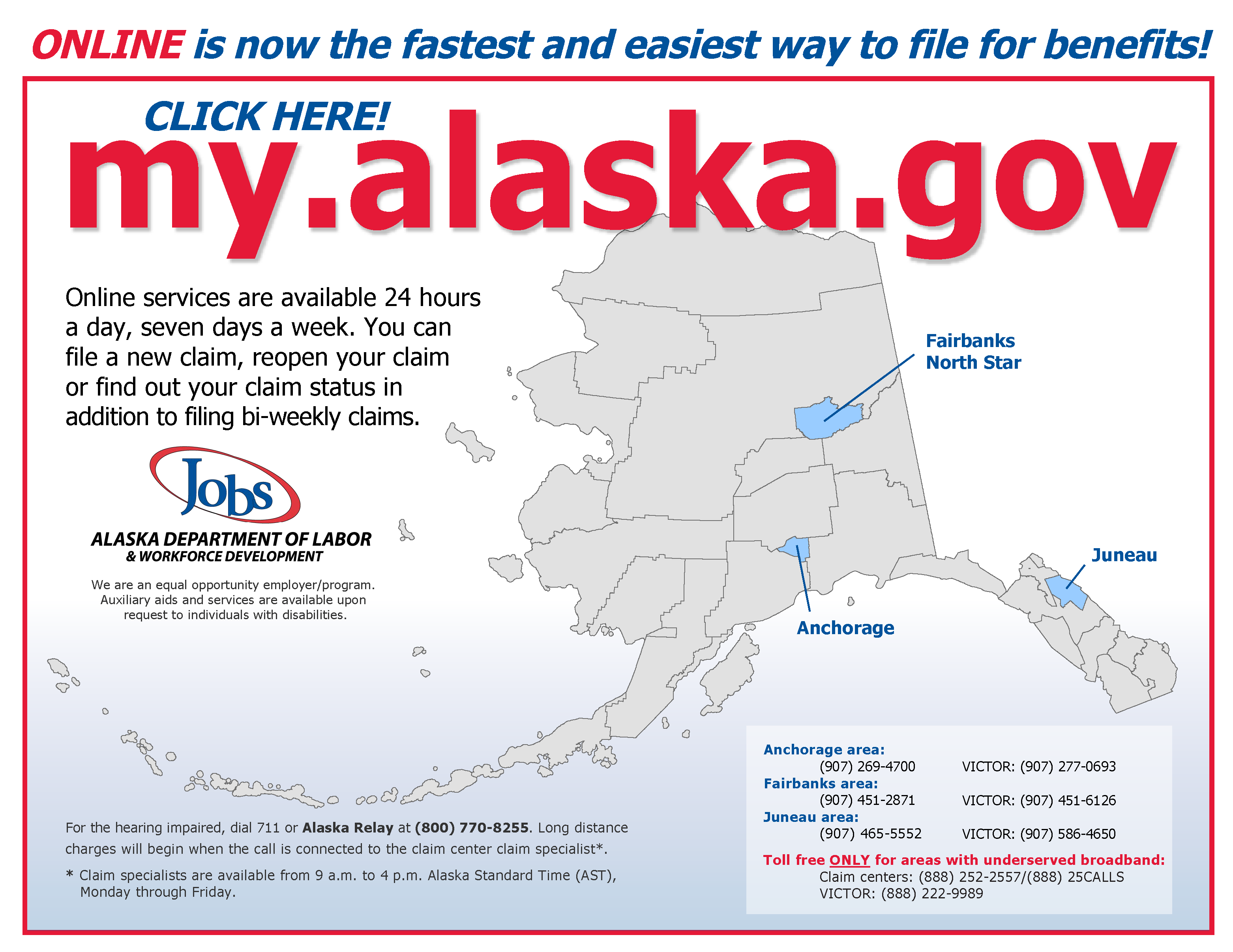 Alaska Unemployment Insurance Claim Assistance